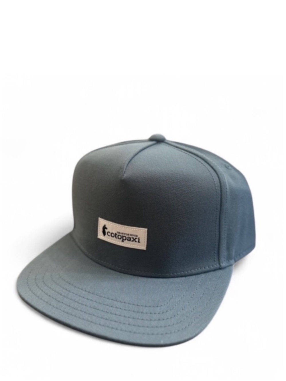 cotopaxi Flat Brim Grey Snapback Hat (NWT)